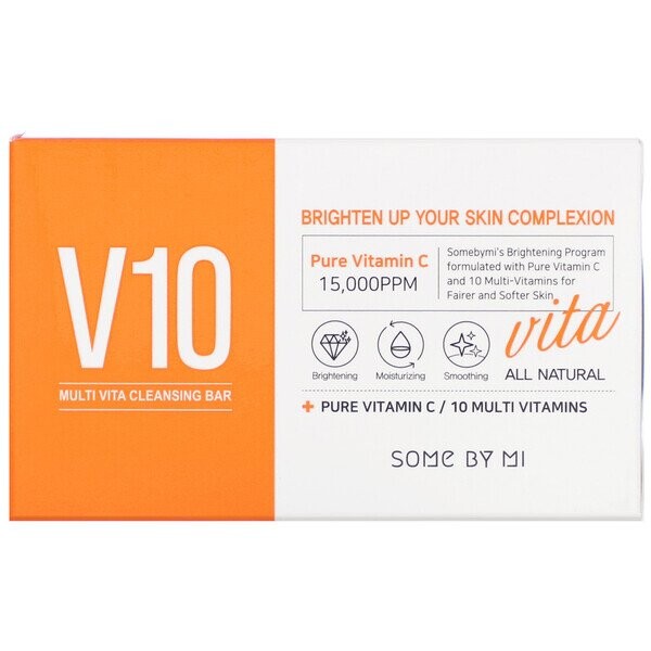 Some By Mi, Barre nettoyante Multi Vita V10, 95 g