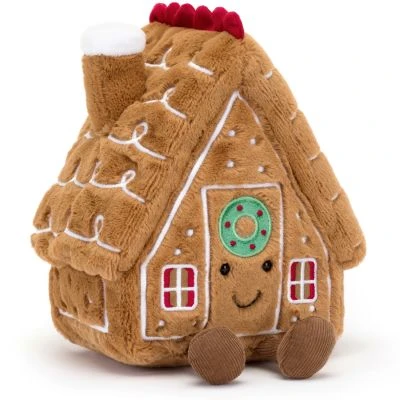 Peluche Amuseable Gingerbread House (22 cm)