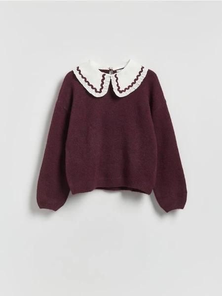 Pull en laine mélangée