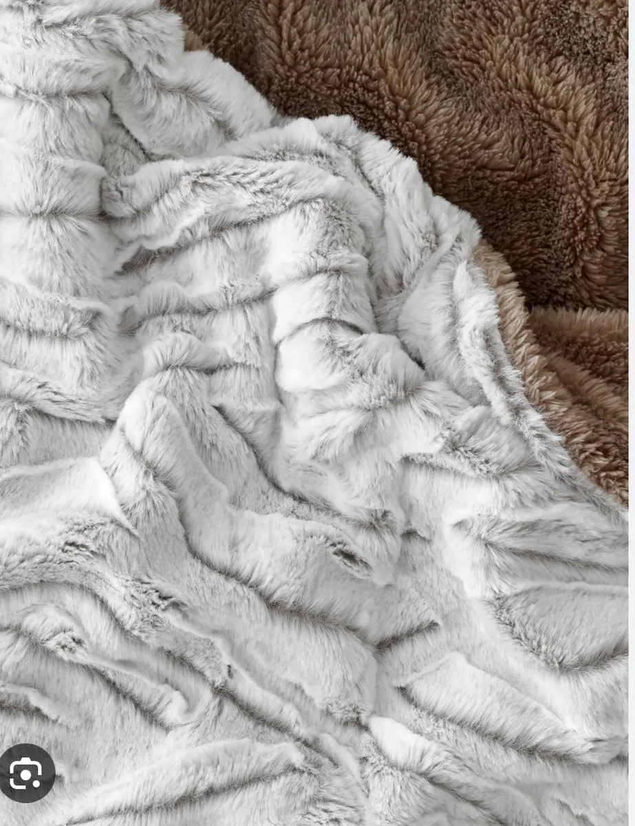 Grand plaid épais polaire Tigre - Plaid chaud et doux - Cocooning