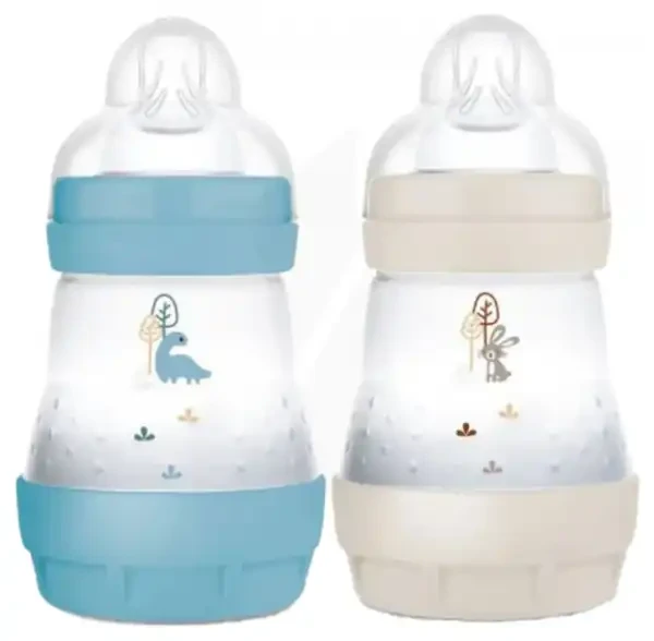 Lot de 2 biberons anti-colique (160ml)