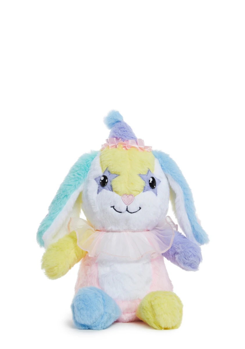 Sugar Thrillz Plush Clown Bunny - Multi