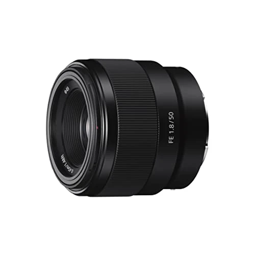 Sony Objectif standard SEL-50F18F (focale fixe, 50 mm, F1.8, plein format, adapté aux séries A7, A6000, A5100, A5000 et Nex, monture E) Noir