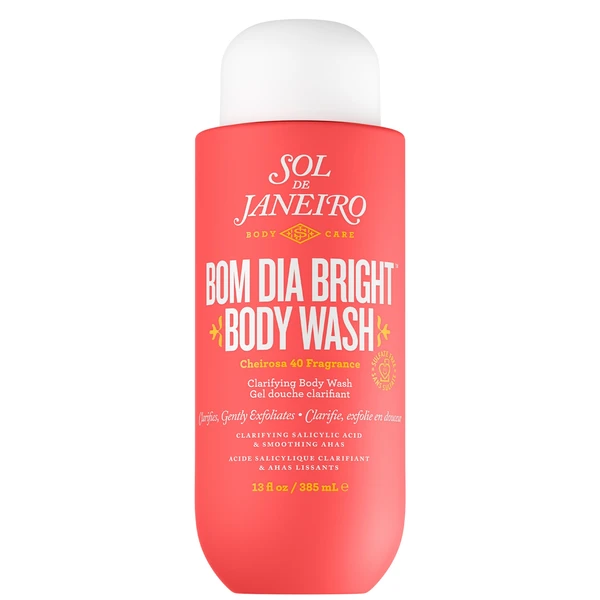 Sol de Janeiro Bom Dia Bright Gel Douche Clarifiant AHA BHA 90 ml | LOOKFANTASTIC