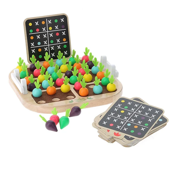 Jeu de société Sudoku des légumes Jour de récolte Vilac