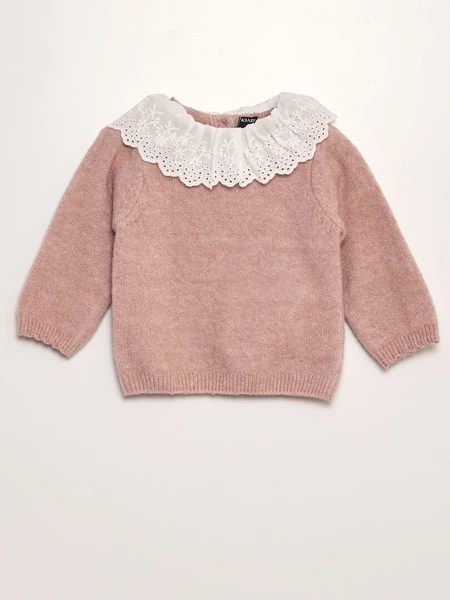 Pull en maille tricot
