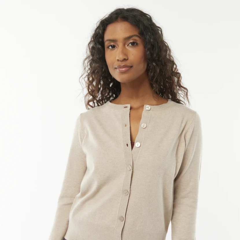 Gilet en maille fine - Beige