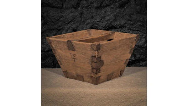 MESURE A RIZ | TRANCES DROITE | PIECE ANCIENNE | CHINE | 37cm x 40cm H