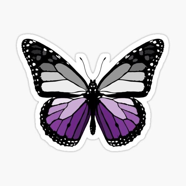 papillon de l'espace | Sticker