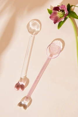 Lot de 2 cuillères cœur Lepelclub