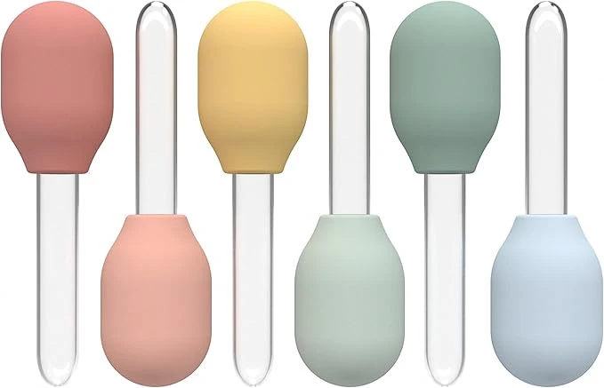 Inspire My Play 6 Compte-Gouttes pour Enfants - Compte-Gouttes pour Enfants - Jouets et Accessoires sensoriels pour Jeu désordonné - Pastel
