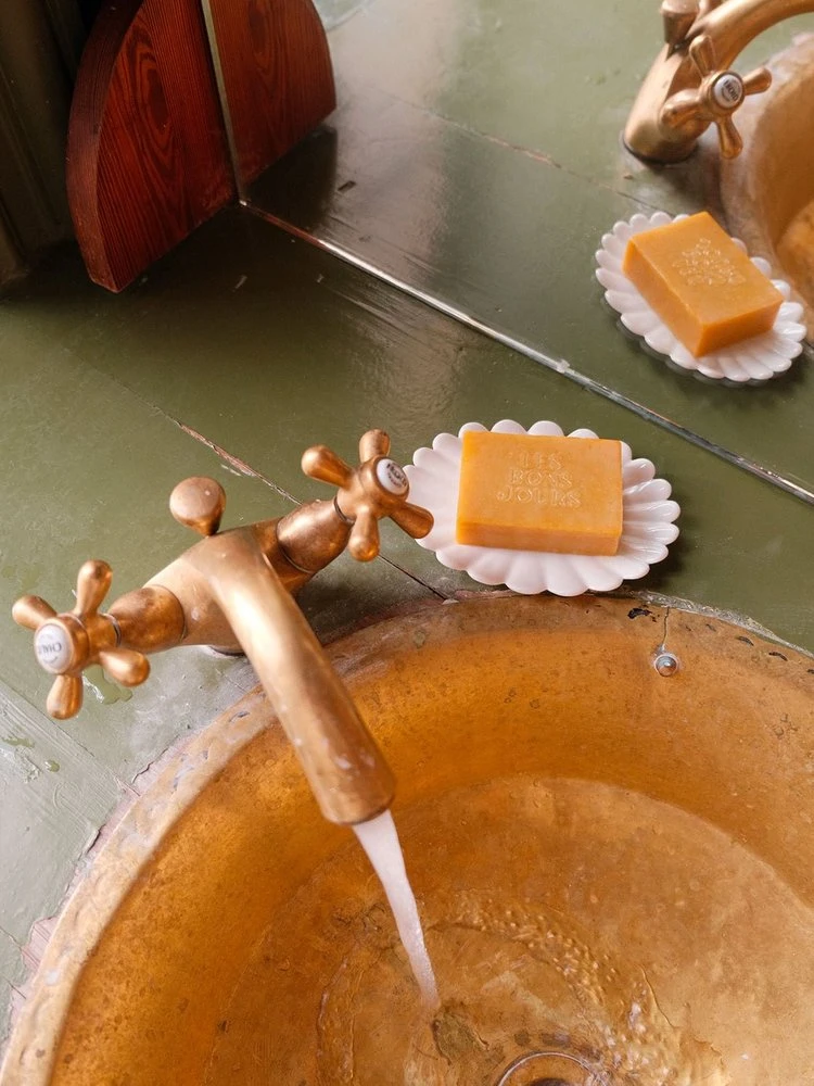 Porte Savon Coquille - Blanc