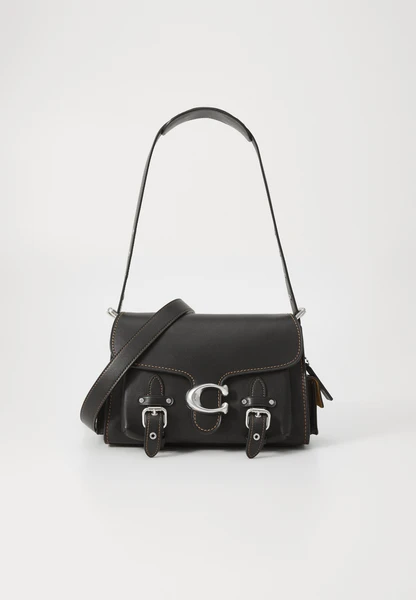 CARGO BUCKLE SOFT TABBY - Sac bandoulière - black