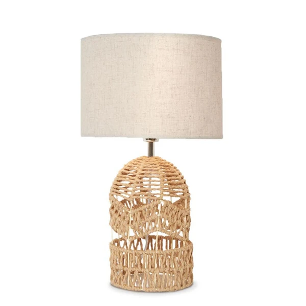 Lampe heidi jonc de mer
