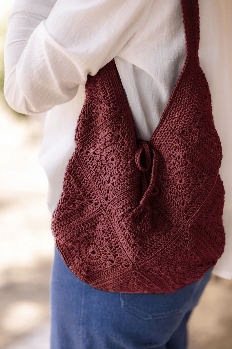 Joli Kit Crochet - Sac Palma terra rosa