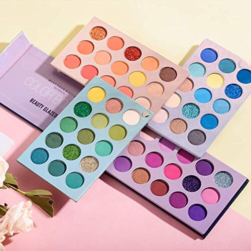 Palette de fards à paupières Beauty Searcher 60 couleurs