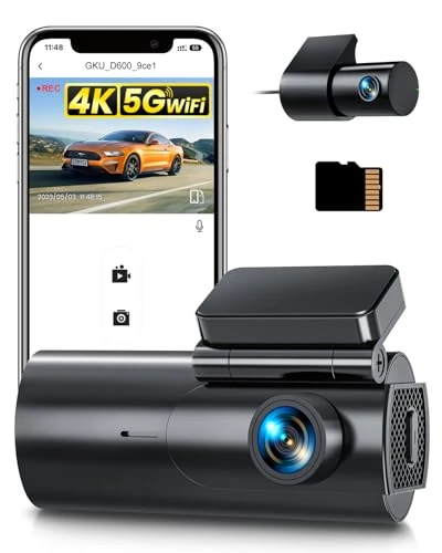 GKU 4K Dashcam Voiture 