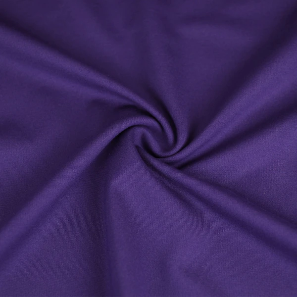 Tissu jersey maille Milano de viscose violet | Pour couture d'habits stretch : tee-shirt ou robe