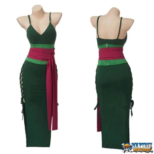 Female Zoro Cosplay Wano Body Dress Halloween HOT 2024 | One Piece Universe Store