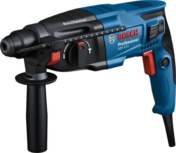 Marteau perforateur filaire SDS Plus BOSCH PROFESSIONAL GBH 2-21, 720 W | Leroy Merlin