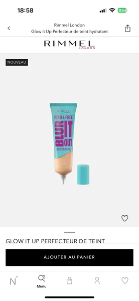 Rimmel London   Glow It Up  Perfecteur de teint hydratant  Fond de teint » achetez en ligne | Nocibé