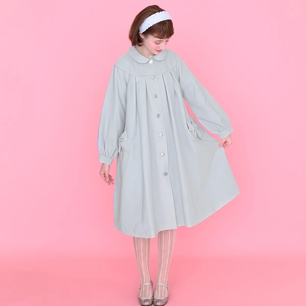 マシュマロリボンコート( Marshmallow ribbon coat )-Emily Temple cute official online shop