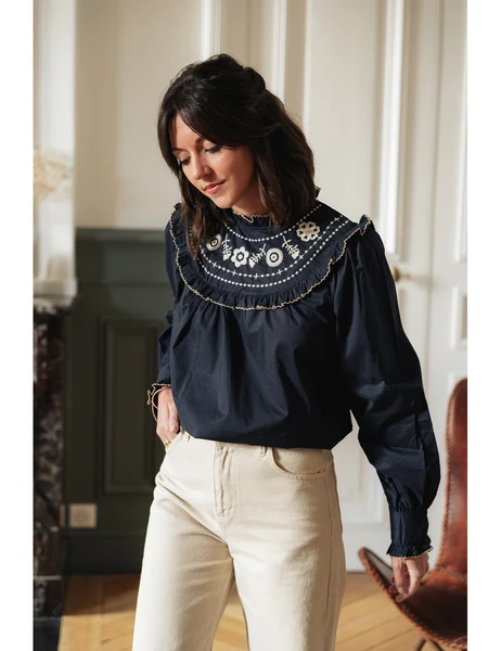 Blouse Esmée denim