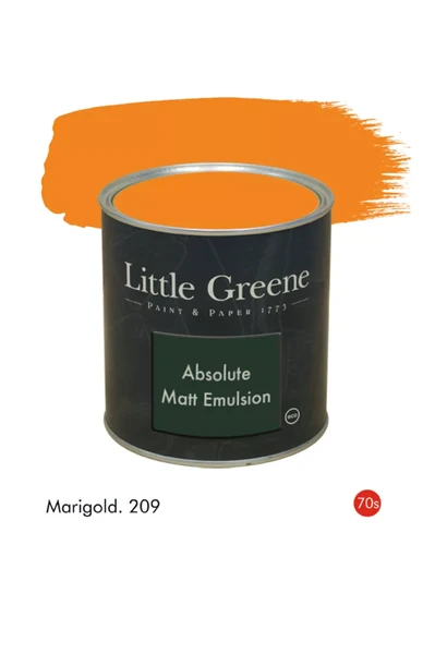 Marigold n°209 - Peinture Absolute Matt Emulsion