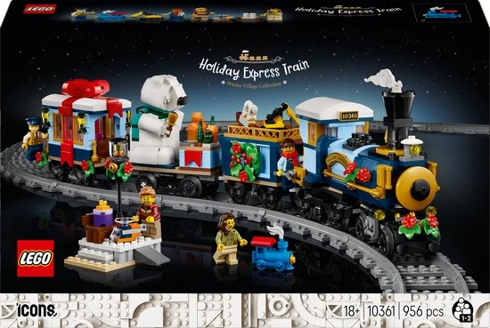 Train de Noël LEGO - 10361