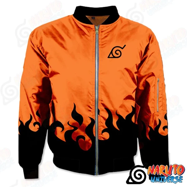Naruto Bomber Jacket Naruto Hokage Design