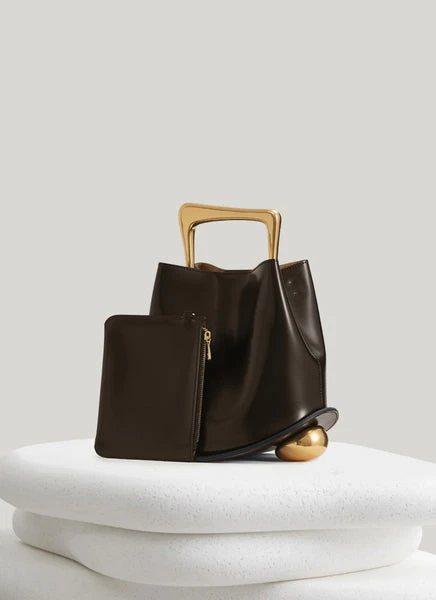 Ozzy Bag - Brown & Gold