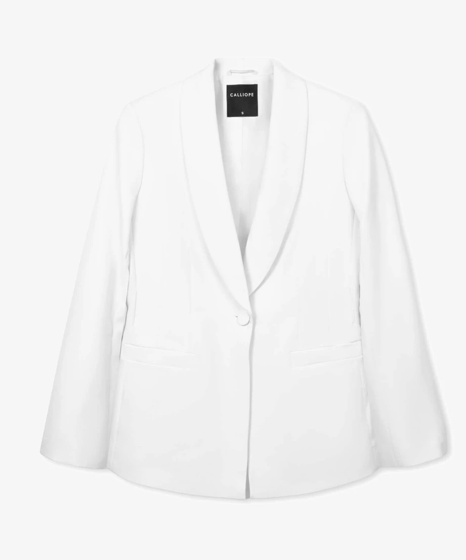 blazer blanc