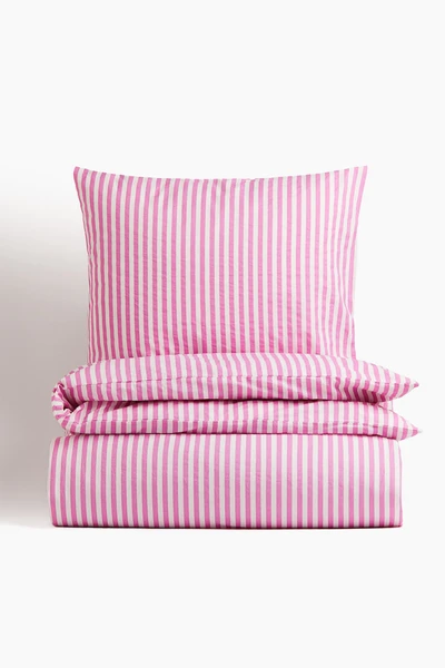 Parure de couette lit simple en coton