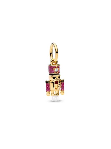 Charm Pendant Casse-Noisette Mobile Doré