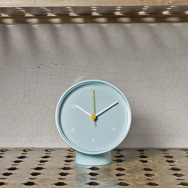 Horloge table - Bleu Clair