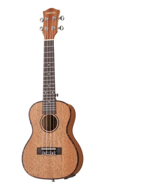 Ukulele Premium Mah Cascha E-Concert 