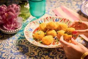 Frittatine- Bouchées apéritives italiennes à la stracciatella et pesto