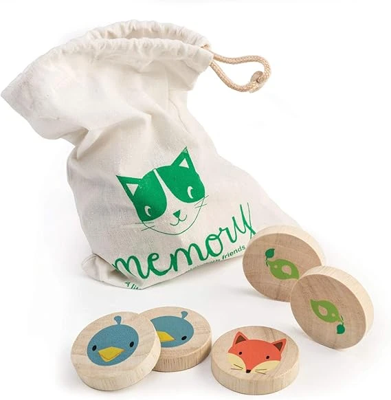 Tender Leaf- Jeu Apprentissage mémoire Animaux, (1)