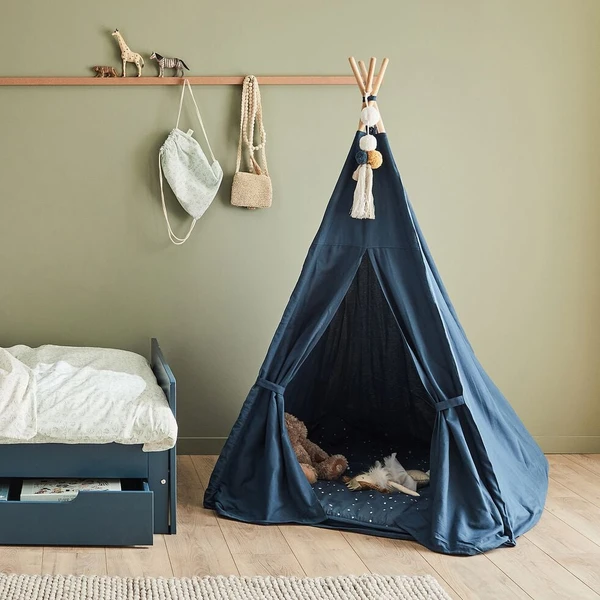 ROCHELLE - Tipi pour enfant - bleu figuerolles