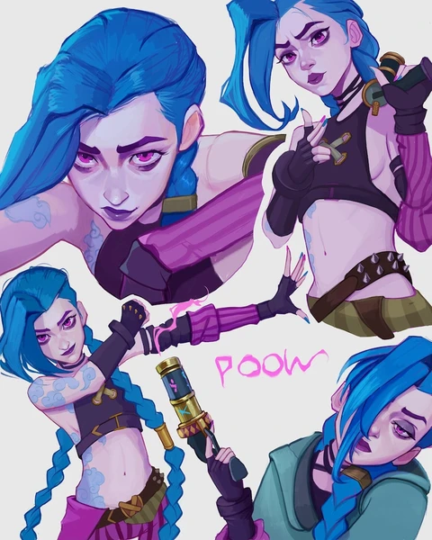 Jinx Season 2 Baby Blue Print