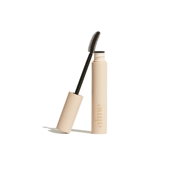 Mascara définition, recourbant avec huile de ricin - Aime