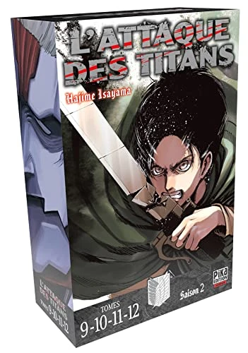 Pour Kiki - L'Attaque des Titans Coffret T09 à T12: Coffret 4 tomes