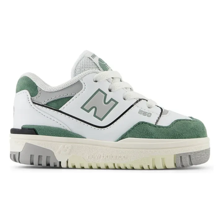 New Balance - Baskets Lacets Elastiqués 550 - Vert | Smallable