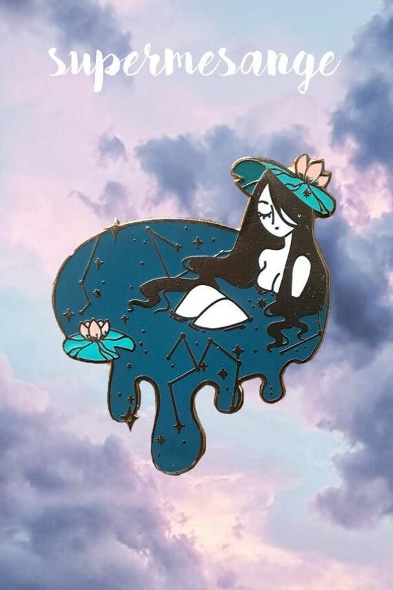 EXCLISIVE PINS &quot;lady in the lake&quot;
