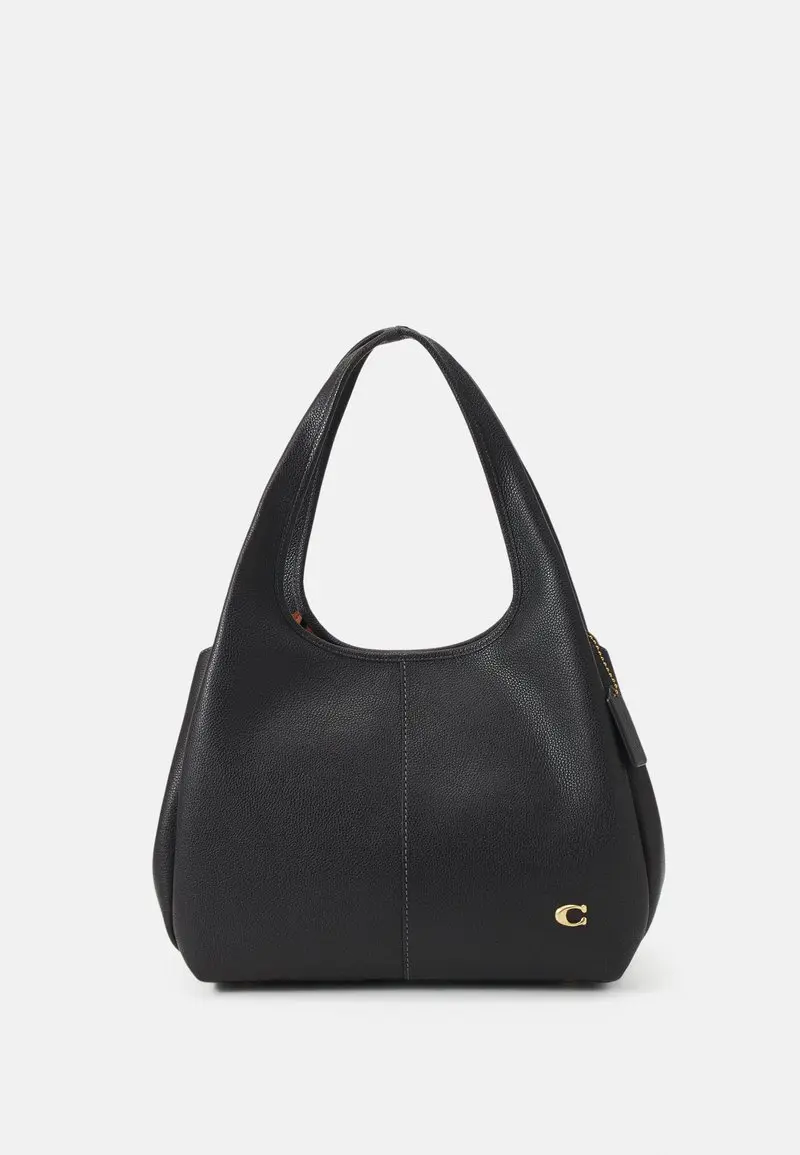 Coach POLISHED PEBBLE LANA SHOULDER BAG - Sac à main - black/noir - ZALANDO.FR