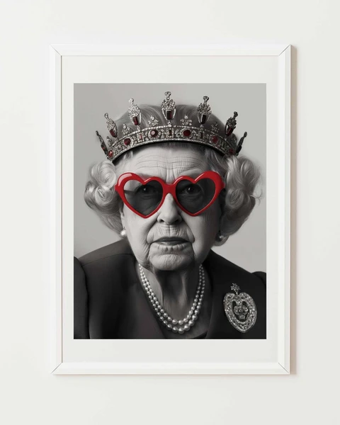 Affiche Reine de Coeur