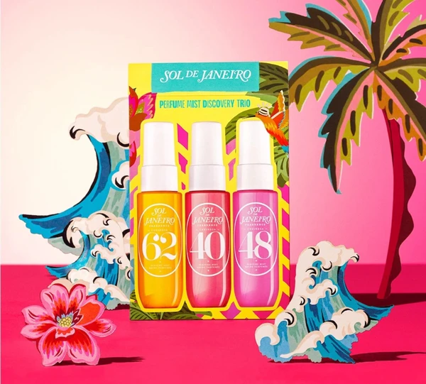 Sol de Janeiro  Brazilian Crush  Trio Perfume Mist Discovery  Coffret soin corps » achetez en ligne | Nocibé