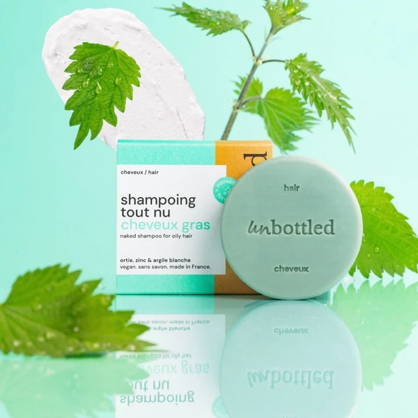 Shampoing Solide Tout Nu • Cheveux Gras & Pellicules