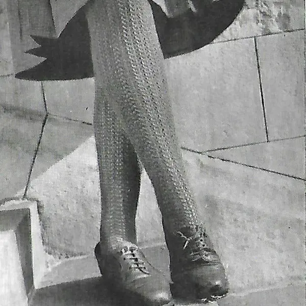PDF - Modèle de tricot des années 1940 : Bas pour femmes - Adulte - Imprimez instantanément à la maison