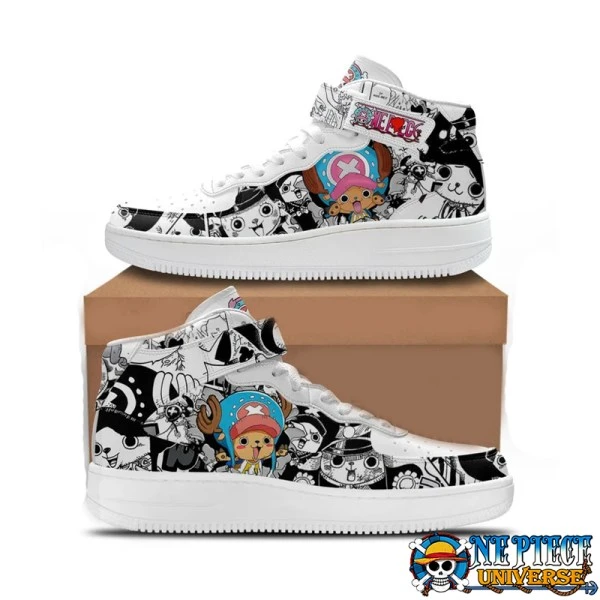 Chopper One Piece High Top Air Force Shoes Custom Shoes - One Piece Universe - The Best Store for One Piece Merchandise